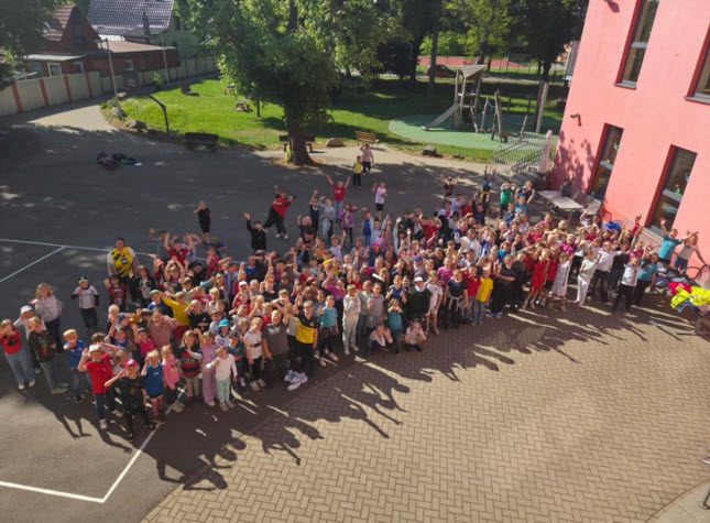Trikot-Tag an der Grundschule "Immertal"